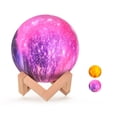 thumbnail image 1 of Labymos Creative Moon Lamp 3D Printed Starry Lamp LED Night Light Touch Tap Control 15cm/, 1 of 8