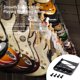 thumbnail image 3 of sweethay Puente de sillín de guitarra eléctrica Piezas de cola dura Componente modificado Reemplazo de accesorio Reemplazo de cola fija de metal Accesorios para instrumentos musicales sweethay OD025918-00, 3 of 6