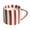 Red-8oz, variant on WD-Forest Green Ceramic Mugs Striped Espresso Mugs 8oz Hand-Painted Coffee Cups with Handle Porcelain Coffee Mug for Valentine's Day Gifts