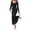 Black, variant on Womens Long Sleeve Bodycon Floral Mesh Maxi Fall Wedding Guest Dress Semi Formal Dresses For Bridal Shower, Engagement, , Homecoming, Prom, Birthday Party, Date Night Outfits, Lined
