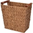 Bundle of 2Pack Linen Closet Organizers & 1Pack Wicker Bathroom