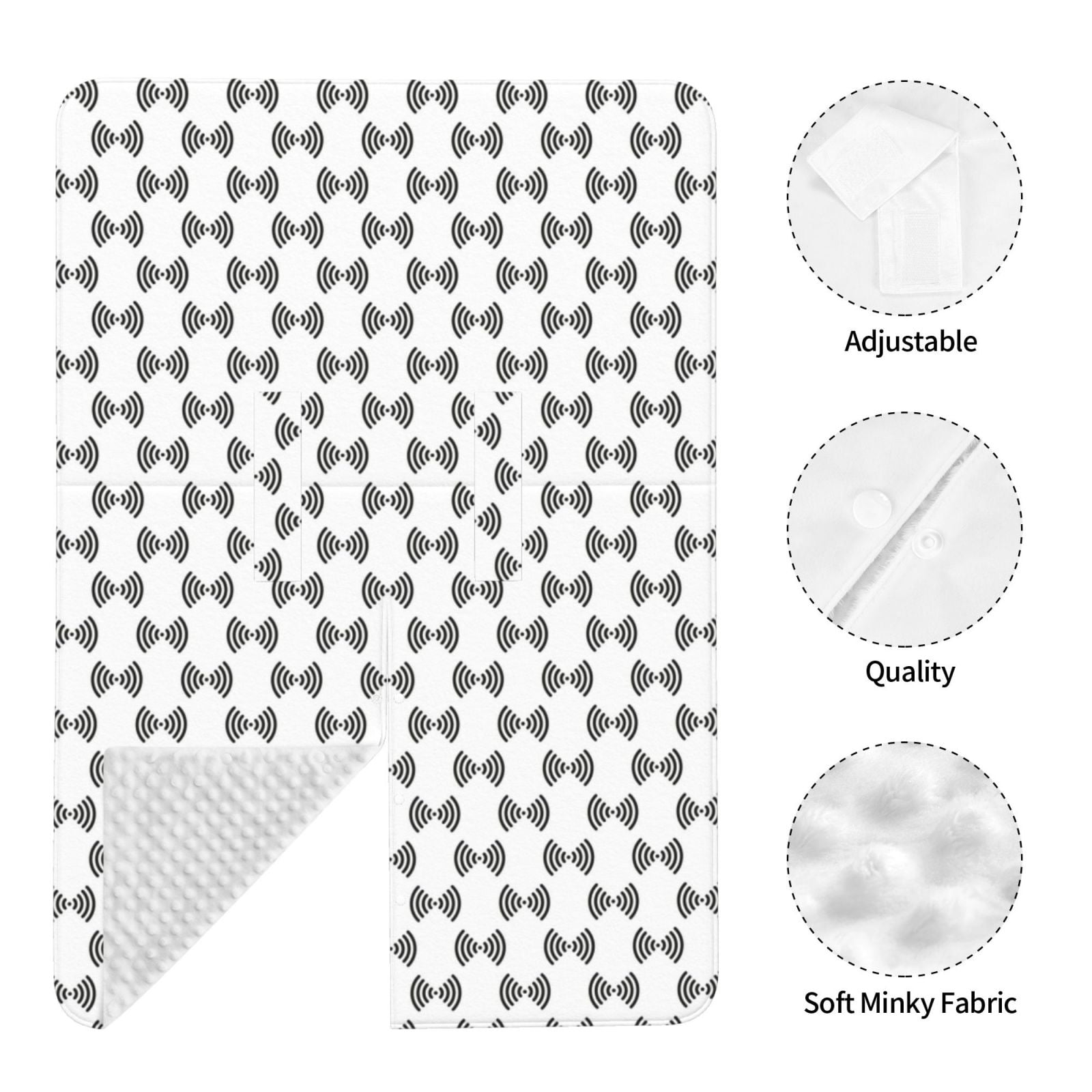 Naloa Signal Icon Baby Car Seat Cover, Breathable Baby Carrier Cover, Multiuse Baby Carrier Cover & Nursing Breastfeeding Cover