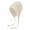 Beige, variant on Women's Knit Winter Hat with Ear Flaps, Thickened Warm Wool Trapper Hat, Cold Proof Lei Feng Hat for Small Face, Soft Beanie for Outdoor Blue