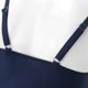 thumbnail image 5 of Traje de Baño Mujer Conjunto de Bikini Conservador Sexy Para Mujer 2022, Traje de Baño Tankini Con Parte Inferior de Cintura Alta, Traje de Baño de Tres Piezas Para Playa y Piscina, Talla 46, 5 of 7