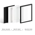 thumbnail image 3 of Marco de fotos Haus and Hues, roble, 20 x 20 cm, con cristal auténtico, negro, 3 of 8
