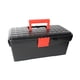 thumbnail image 1 of Caja de almacenamiento de herramientas de hardware, caja de herramientas de 2 capas, accesorios de electricista, caja de almacenamiento portátil, experiencia incomparable, 1 of 2