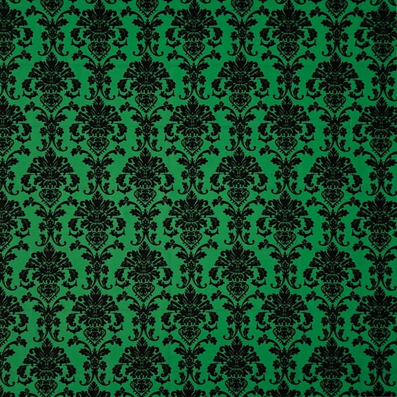 Printed Damask on Poplin Fabric for Arts, Crafts, Sewing 1 Yard (36"x60")