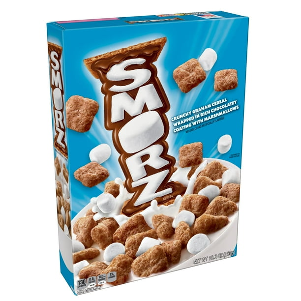 Kellogg's Smorz Breakfast Cereal, Graham Cracker S'Mores, 10.2 Oz