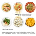 thumbnail image 4 of Panasonic Oven with Cyclonic Wave Inverter Technology, 1250W, 2.2 cu.ft. Countertop Microwave with Genius Sensor One-Touch Cooking – NN-SD975S (Stainless Steel/Silver), Stainless, 4 of 21