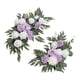 thumbnail image 2 of 2 guirnaldas de flores artificiales de para bodas, guirnaldas para puertas, decoración floral de imitación para fiestas, cortinas de, 2 of 6