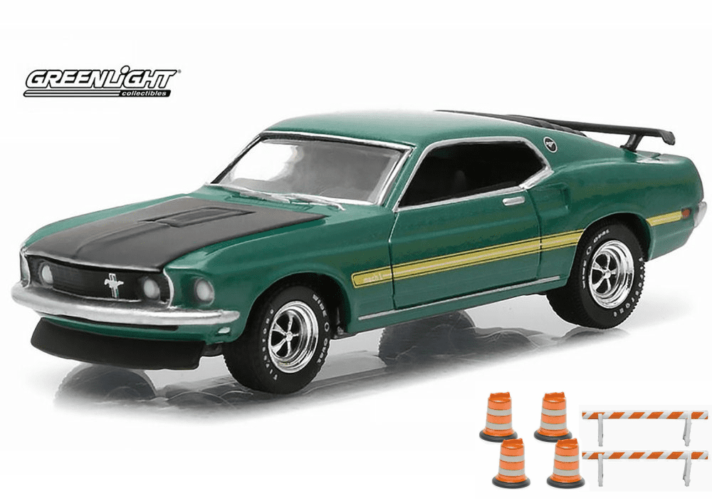 1969 mustang mach 1 diecast model