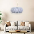 thumbnail image 4 of RUISINERY Lamp Shades Flexagon Lampshades Paper Texture Soft Lighting Decors Elegant Lighting Accessories Suitable for Bedroom, 4 of 7