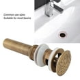 thumbnail image 3 of Tapón De Drenaje Emergente De Latón, Fácil De Instalar Tapón De Drenaje Emergente De Tocador Universal Tapón De Drenaje De Fregadero De Baño De Drenaje Emergente Para Lavabo, 3 of 7