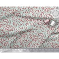 thumbnail image 2 of Soimoi Tissu Satin Soie Baies Rouges Fruits Tissu Imprimé au Mètre 42 Pouces de Large, 2 of 5