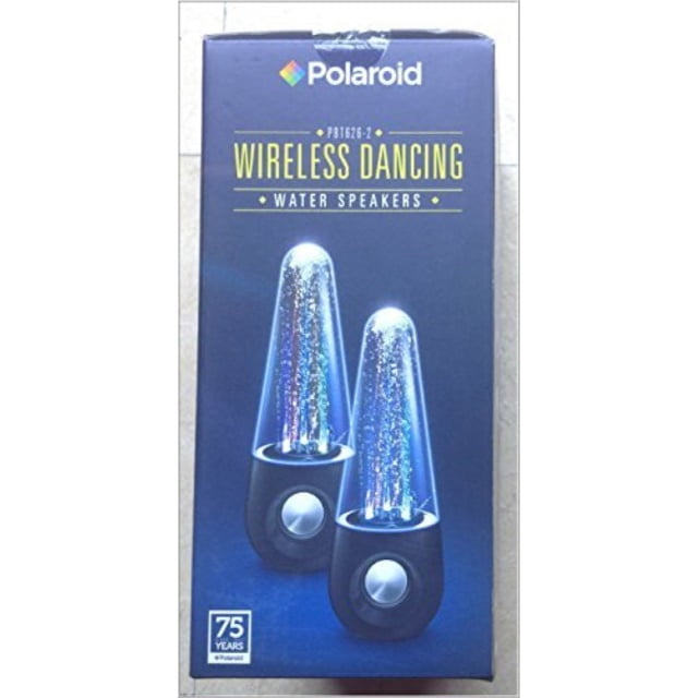 polaroid dancing water speakers