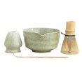 thumbnail image 1 of Matcha Set, Japanese Tea Set Includes Matcha Bowl with Spout, Matcha Holder, Bamboo Matcha and Bamboo Scoop, 1 of 4
