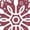 HEATHER WINE, variant on Disney - Mickey Ears Snowflakes - Women's Racerback Graphic Tank