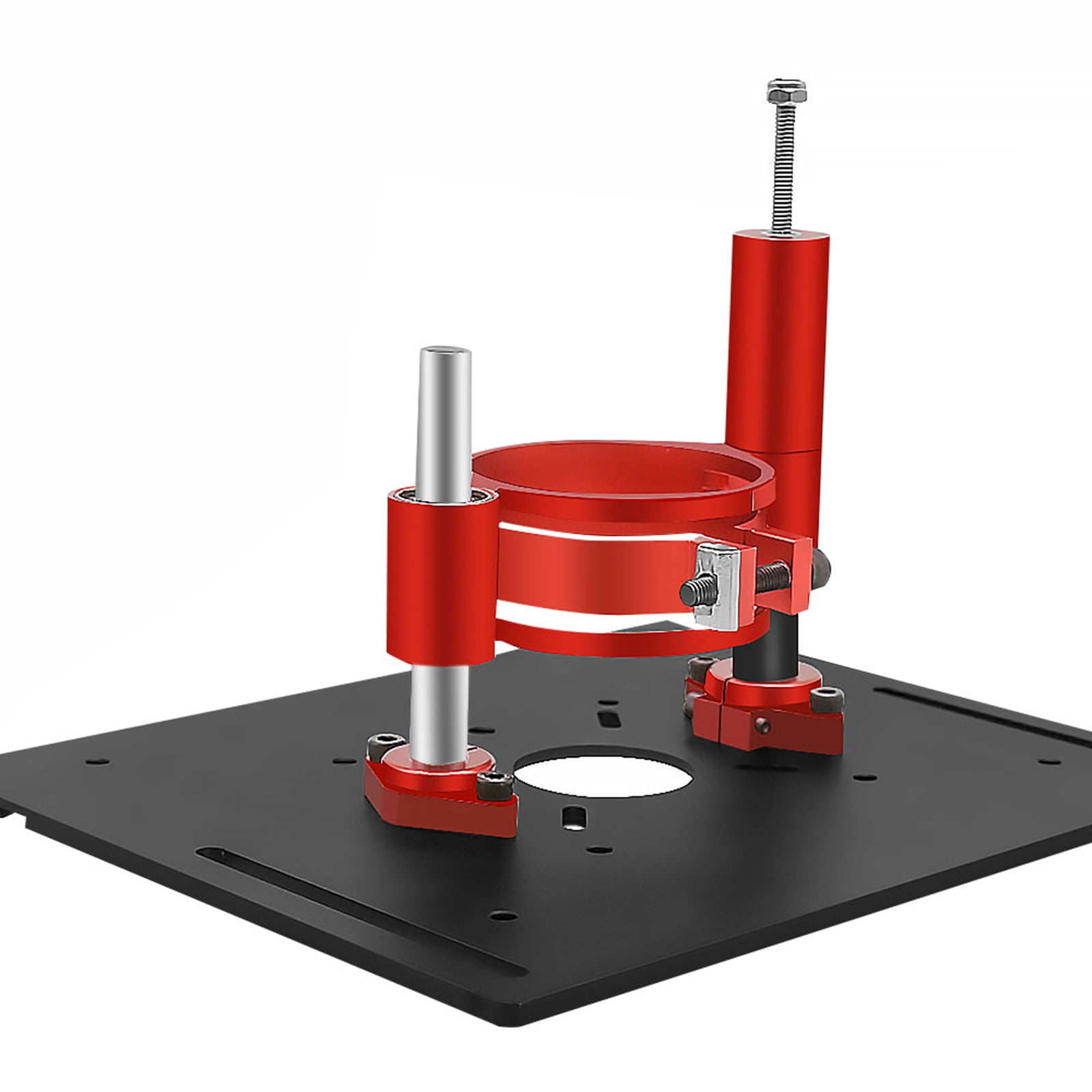 RUISINERY Precise Router Table Lift Systems for 2.51-2.56inch Motors Compatible for S 8-2 Router Tables with Insertion Rings