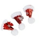 thumbnail image 4 of 3 pinzas para el pelo navideñas de material premium, superficie lisa, suaves y cómodas, diseño único, horquillas para el pelo con gorro de Papá Noel., 4 of 14