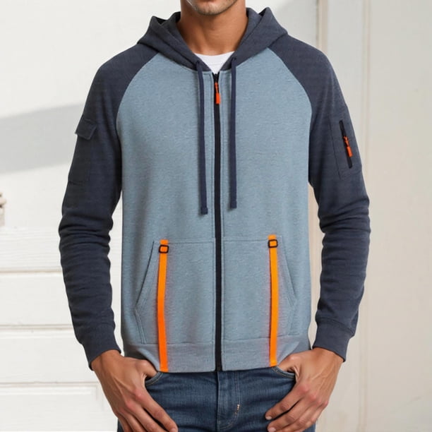 WILLBEST Sudaderas para Hombre Sudaderas con Capucha y Sudaderas para Hombre Suéter Cálido De Invierno Ropa De Calle Informal Moda Sudadera con Capucha Cómoda y Suave para Otoño e Invierno XGrande