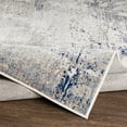 thumbnail image 4 of Mark&Day Area Rugs, 7x9 Vaesrade Modern Grey Area Rug, Ivory Grey Blue Carpet for Living Room, Bedroom or Kitchen (6'7" x 9'), 4 of 6