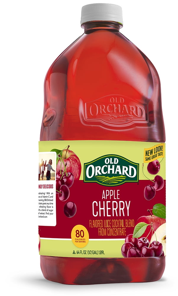 Old Orchard Apple Cherry Juice Cocktail, 64 Fl. Oz.