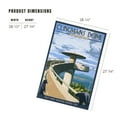 thumbnail image 4 of Lantern Press 1000 Piece Jigsaw Puzzle, Great Smoky Mountains National Park, Tennessee, Clingmans Dome, 4 of 5