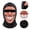 Black3, variant on 3D Funny Ski 3D Windproof Full Cover Winter Hat for Festivals Outdoor Halloween