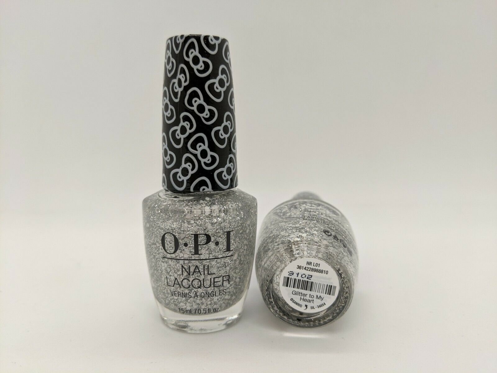 (Pack of 3) OPI Nail Polish Holiday Hello Kitty 0.5oz Glitter to My