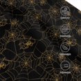 thumbnail image 3 of Balery Gold Spiders And Cobwebs Gorra de béisbol de tamaño ajustable para correr, entrenar y actividades al aire libre. Gorra de papá para todas las estaciones., 3 of 6