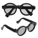 thumbnail image 5 of 2 pares de gafas para muñecas, accesorios de vestir, gafas llamativas para muñecas, gafas para vestir muñecas., 5 of 7