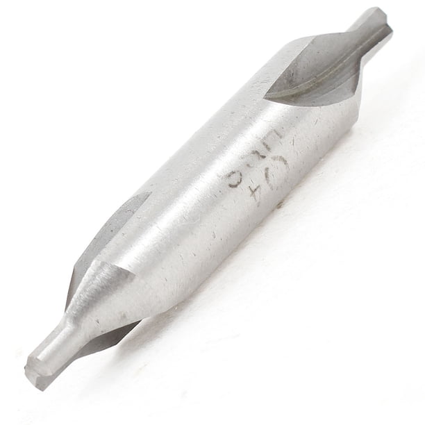 Brocas de centro de doble extremo con punta de 4 mm y vástago de 10 mm