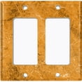 thumbnail image 6 of Metal Light Switch Plate Outlet Cover (Image of Marble Brown MAR027), 6 of 13