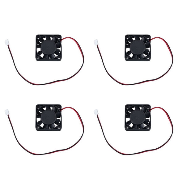 4pcs 40mm X 40mm X 10mm 4010 9 Blade Brushless DC 12V Cooling Fan