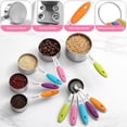thumbnail image 3 of Measuring Cups and Spoons Set, 10Pcs Stainless Steel Measuring Cups Set, Nesting Measuring Cups with Easy to Read, Kitchen Utensils for Cooking and Baking, 3 of 7