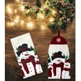 thumbnail image 7 of St. Nicholas Square Christmas Kitchen Towels, 2-Pack Tie-Top Button Loop, 7 of 7