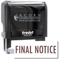 thumbnail image 1 of Large Self-Inking Final Notice Stamp, Trodat Printy 4913, Press and Print Stamping, Impression Size 7/8" x 2-1/4", Up to 10,000 Impressions - Brown Ink, 1 of 10