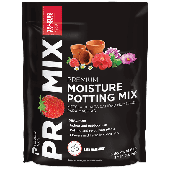 PRO-MIX Premium Moisture Potting Soil Mix (8 Qt.)