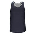 thumbnail image 4 of Fashion YLSDY Workout Undershirt for Men Sleeveless Round Neck Slim Muscle Shirt Solid Color Sports Going Out Dressy Tank Top Black XXXL, 4 of 6