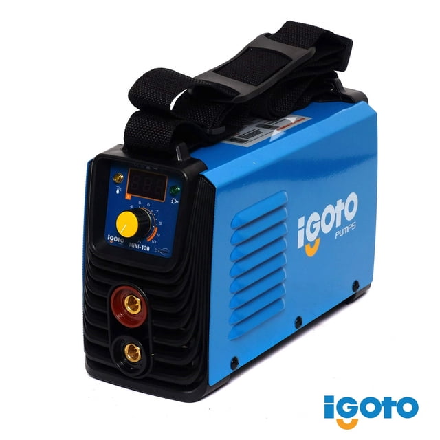 Soldadora Inverter Portátil Igoto Mini 200A Consumo de Energía Multivoltaje de 110 – 240V Soldaduras hasta de 3.2 mm