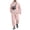 Pink_010, variant on Domuza Sunscreen Set for Men UPF50+ Sun Protection Hoodies and shorts 2 Piece Windbreaker Lightweight Outdoor Jackets Sets Wine XL