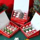 thumbnail image 3 of xihome Paquete de 12 velas navideñas con forma de muñeco de nieve para decoracin navideña, centros de mesa para fiestas, bodas y spas. Velas de t de parafina con diseños festivos., 3 of 6