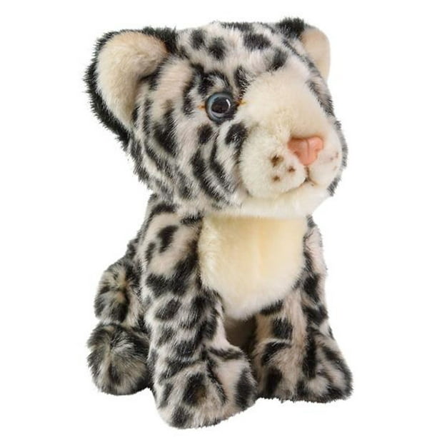 Wildlife Tree 7" Stuffed Snow Leopard Plush Posed Animal Kingdom