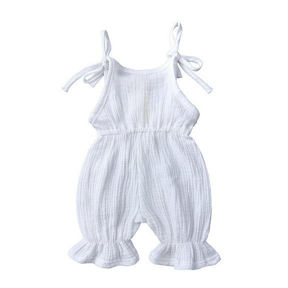 Aayomet Baby Bodysuit Sets Baby Boy Girl One Piece Romper Jumpsuit Solid Ribbed Baby Boy Clothes Onesies Outfits,White 6-12 Months