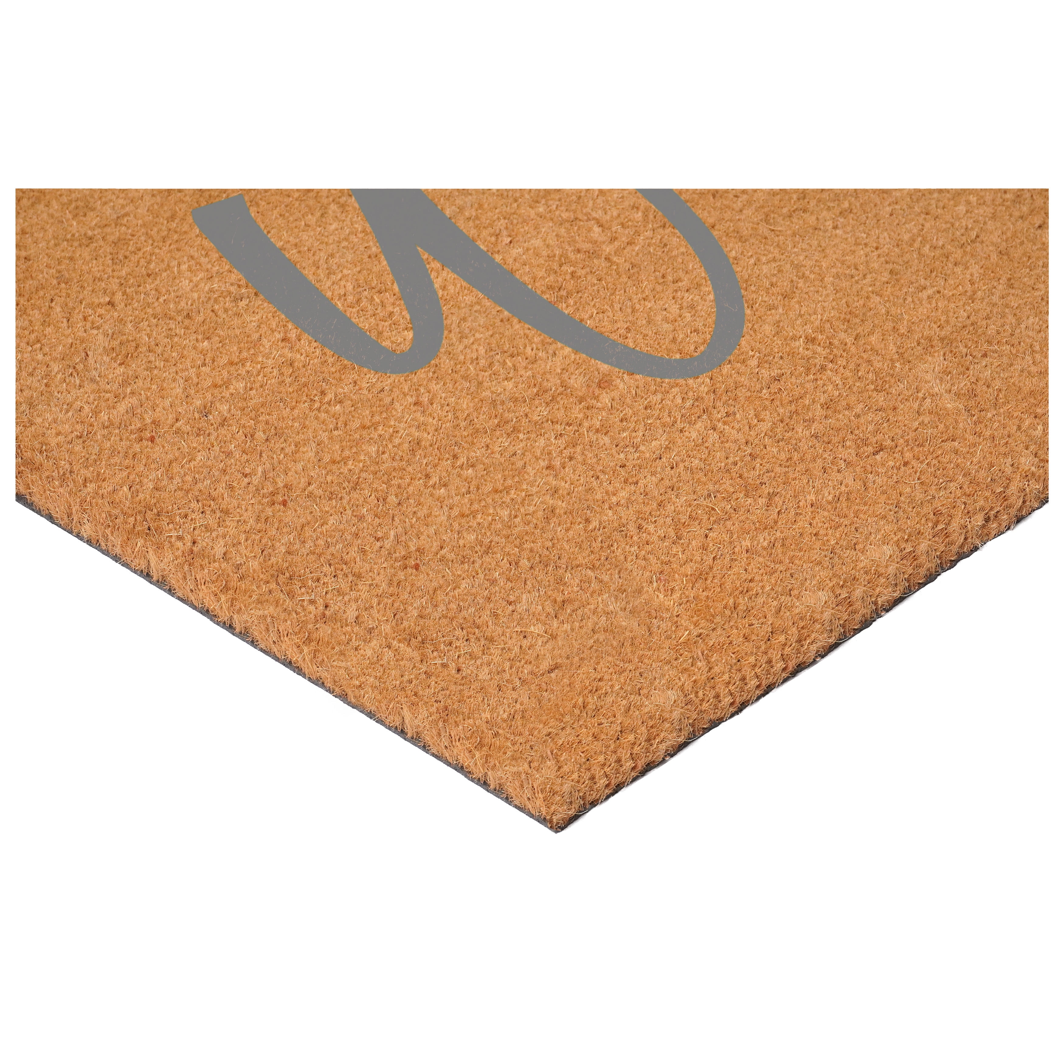 Calloway Mills 116232436 Cursive Welcome Doormat, 24" x 36", Grey