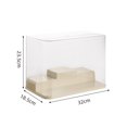 thumbnail image 4 of Caja ciega, soporte de exhibición de almacenamiento, acrílico transparente, a prueba de polvo, vitrina de decoración hecha a mano, caja de exhibición de burbujas, 4 of 6
