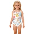 thumbnail image 2 of CCRFTGI Girls Swimsuit 10-12 Summer One Piece Beach Swimwear Cute School Bag Pencil Bikini Sets Swimming Girls Fashion Bathing Suits for Kids Pink 7-8 Years, 2 of 8