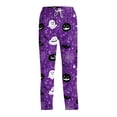 thumbnail image 7 of Satingcolo Mens Pajama Pants Soft Lightweight Men's Pajama Bottoms Sleep Lounge Pants For Men With Halloween Printed, 7 of 7