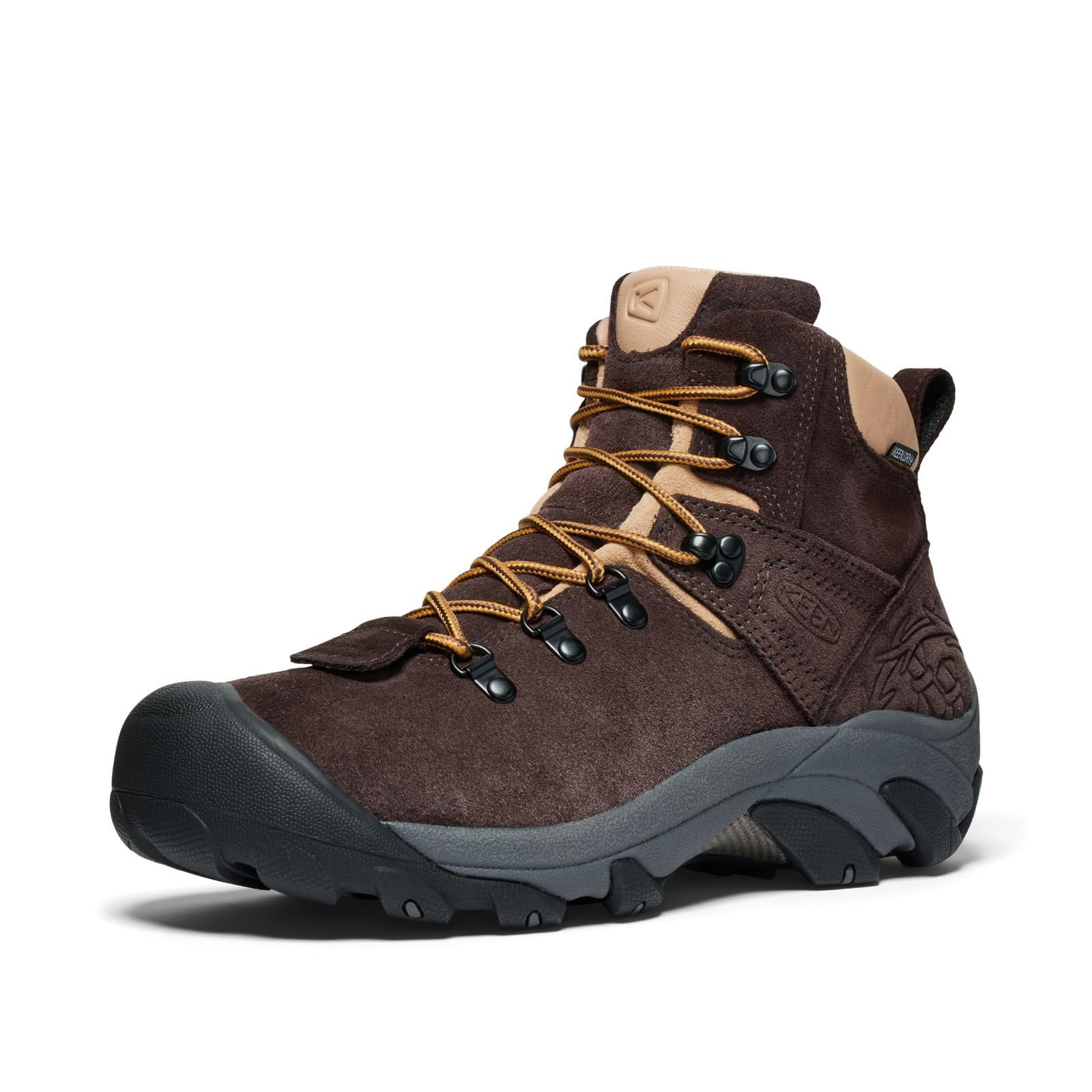 KEEN Hiking Boots Mens 13EE Brown Good Waterproof Leather  High Top Trail Keen Men main image 3