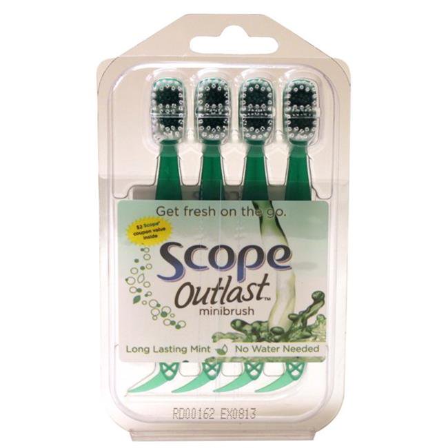 OraLabs PG0011CS24 Scope Outlast Minibrush Pack of 24 Walmart